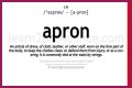 How to pronounce apron