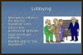 Person who might meet with lobbyists for short