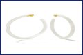 White Hoop Earrings a la Tracee Ellis Ross’ Alison Lou Pair